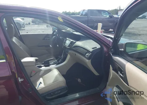 2017 Honda Accord Ex-L V6 из США, поврежденный, VIN 1HGCR3F87HA017290